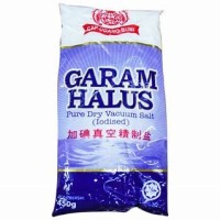 GARAM HALUS CAP UDANG BUMI (1BDL X 12PKT X 450G)