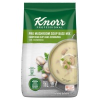 KNORR PROFESSIONAL SOUP CREAM OF MUSHROOM MIX (1CTN X 6UNIT X 1KG)