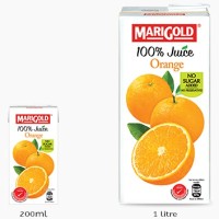 MARIGOLD 100% JUICE 1L - ORANGE (1CTN X 12UNIT X 1L)